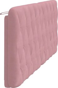 vidaXL Μαξιλάρι για Κεφαλάρι Ροζ 200 εκ. Βελούδο