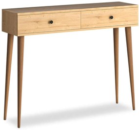 Κονσόλα Alis 0127260 110x29x88cm Oak Ξύλο,Μελαμίνη