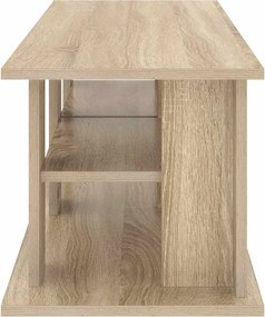 vidaXL Βάση τηλεόρασης Δρύς Sonoma 96 x 35 x 33,5 εκ