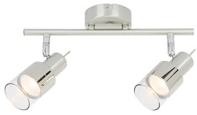 Φωτιστικό Σποτ Aca MC6562 PLATINUM Ασημί (Silver Coloured)