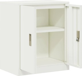 vidaXL Ντουλάπι αποθήκευσης με αποθήκευση Λευκό 60 x 40 x 70 εκ.