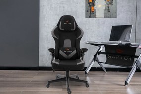 Καρέκλα Gaming Raptor Fury-Leuko