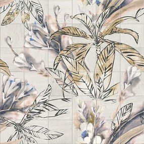 Mainzu Mural Autumn Leaves 120x120 - Παράσταση 36 πλακιδίων