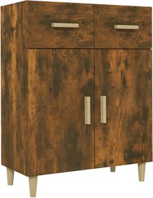 vidaXL Ντουλάπι Καπνιστή Δρυς 69,5 x 34 x 89 εκ. Επεξεργασμένο Ξύλο