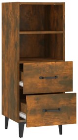 vidaXL Ντουλάπι Καπνιστή Δρυς 34,5 x 34 x 90 εκ. Επεξεργασμένο Ξύλο