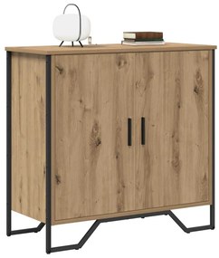 vidaXL Πλαϊνό γραφείο artisan δρυς 78 x 35.5 x 74.5 εκ.
