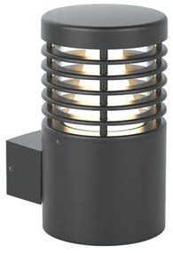 Απλίκα Φωτιστικό Τοίχου LED 10W IP65 3000K Σκούρο Γκρι E344 Zambelis-E344-Ανθρακί E344