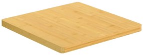 vidaXL Επιφάνεια Τραπεζιού 50x50x2,5 εκ. από Μπαμπού