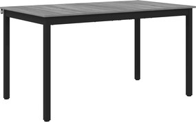 vidaXL Τραπεζαρίες 140 x 80 x 75 cm ΜΕΤΑΛΛΟ