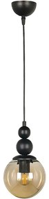 Φωτιστικό Οροφής Latona 0189390 15x15x70cm 1xE27 60W Black Megapap Metal