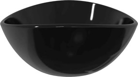 vidaXL Νιπτήρας Μαύρος 54,5 x 35 x 15,5 εκ.