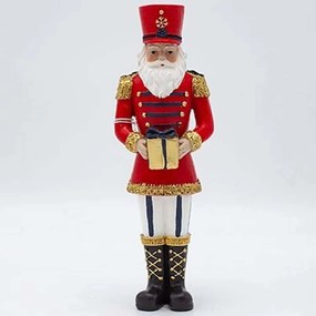 Χριστουγεννιάτικη Διακοσμητική Φιγούρα Στρατηγού 600-47121 23cm Red