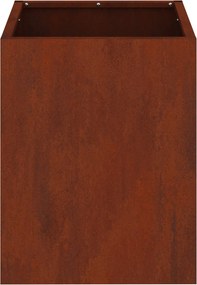 vidaXL Γλάστρα Κήπου Σκ rusty 32 x 32 x 40 εκ.
