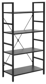 REGAŁ LOFT R4 CZARNY DIOMMI-80-3702