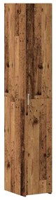 vidaXL Highboard Παλαιό ξύλο 30 x 42.5 x 185 εκ Επεξεργασμένο ξύλο