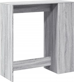 vidaXL Τραπέζι Μπαρ Γκρι Sonoma 101x40x103,5 εκ. από Επεξεργ. Ξύλο