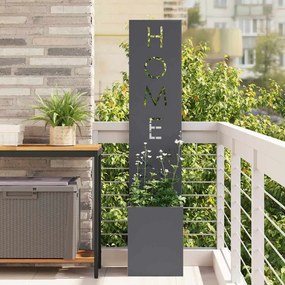 vidaXL Οθόνη Ιδιωτικότητας Κήπου Ανθρακί 32 x 32 x 150 εκ