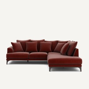 Γωνιακός καναπές από βελούδο, ARMENTO