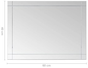 ΚΑΘΡΕΦΤΗΣ ΤΟΙΧΟΥ 60 X 40 ΕΚ. ΓΥΑΛΙΝΟΣ 249531