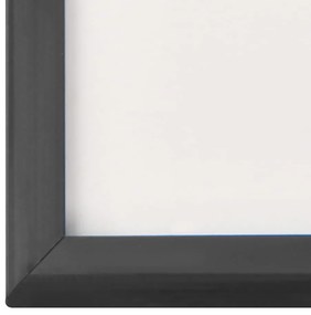 Κορνίζες Κολάζ Επιτραπέζιες 3 τεμ. Μαύρες 13 x 18 εκ. MDF - Μαύρο