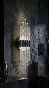 Stewehome Μοντέρνος σχεδιασμός LED απλίκα τοίχου με μεταλλικό σώμα