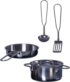 Wooden Play Kitchen (with 4 cookware) 7251