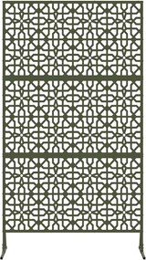 vidaXL Οθόνη Ιδιωτικότητας Ελιά 100 x 50 x 180 εκ. Ατσάλι