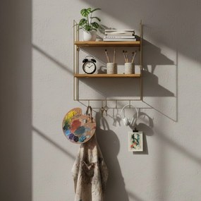 Wall Shelf Cm-071 Gold
Natural