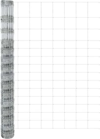 vidaXL Τεντώτο με στήριγμα Ασημί