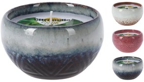 Αρωματικό Κερί 420901000 Σε κεραμικό δοχείο 10 x 6.3cm Σε 3 επιλογές σχεδίου και αρώματος
