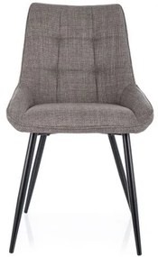 KRZESŁO KLIF BJORN CZARNY STELAŻ/BEŻ 34 DIOMMI-80-3685