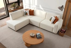 Corner Sofa S-Loft Left - White White