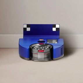 Ηλεκτρική σκούπα Dyson 360, 65 AW, 22000 Pa, 110000 rpm, 4 λειτουργίες, 360° οπτική πλοήγηση, Hyperdymium, Χαμηλό προφίλ, Μπλε/Νικελί