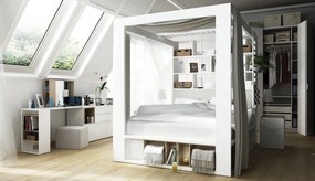 Κομοδίνο 4 You-Λευκό