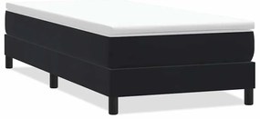 vidaXL Box Spring Κρεβάτι χωρίς στρώμα Μαύρο 90x210 cm Βελούδινο