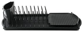 Πιατοθήκη Studio 01-9236 47.5x26.5x11cm Μέταλλο Black Estia Metal