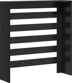 vidaXL Καπάκι Καλοριφέρ Μαύρη Δρυς 78 x 20 x 82 cm Επεξεργασμένο Ξύλο