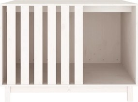 vidaXL Σπίτι Σκύλου Λευκό 100 x 70 x 72 cm