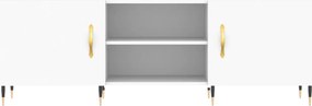 vidaXL Έπιπλο Τηλεόρασης Λευκό 150x30x50 εκ. από Επεξεργασμένο Ξύλο