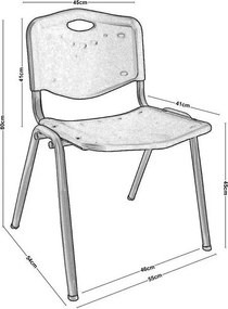 Καρέκλα Study-Mauro