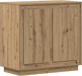 vidaXL Πλαϊνό γραφείο Artisan Oak 80 x 40 x 75 εκ. Επεξεργασμένο ξύλο