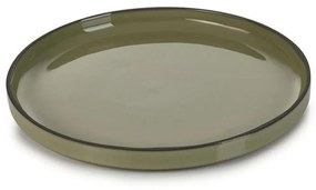 Πιάτο Ρηχό Caractere RV652706K4 26x26x2,2cm Green Revol Πορσελάνη