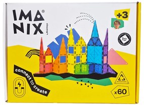 Imanix Μαγνητικό Παιχνίδι Κατασκευών 60 τμχ.