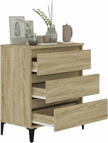 vidaXL Συρταριέρα Sonoma Δρυς 60x35x70 εκ. Επεξεργασμένο Ξύλο