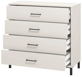 Κομότα - Συρταριέρα Vienne  4F Cashmere 93x40x90 εκ. 93x40x90 εκ.