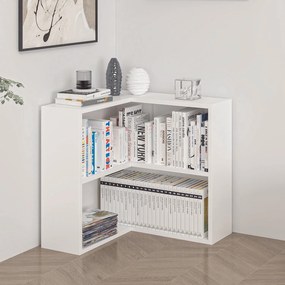 Βιβλιοθήκη Λευκό AFRI 60x20x60