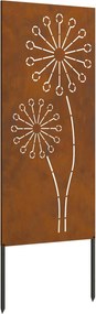vidaXL Οθόνη Ιδιωτικότητας Κήπου Σκ rusty 50 x 140 εκ