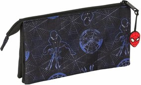 Κασετίνα Spider-Man Attack Μαύρο 22 x 12 x 3 cm
