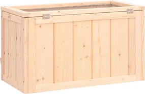 vidaXL Κλουβί Χάμστερ 60 x 30 x 35 εκ. από Μασίφ Ξύλο Ελάτης