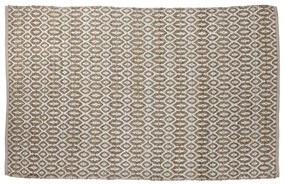 Χαλί Home ESPRIT Λευκό Καφέ Boho 75 x 175 cm